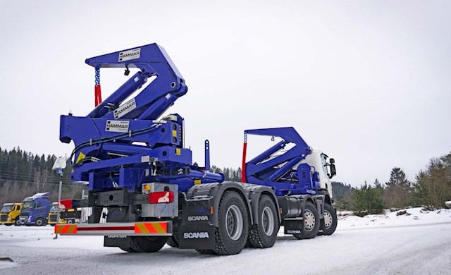 Hammar 195 Sideloader Truckmounted