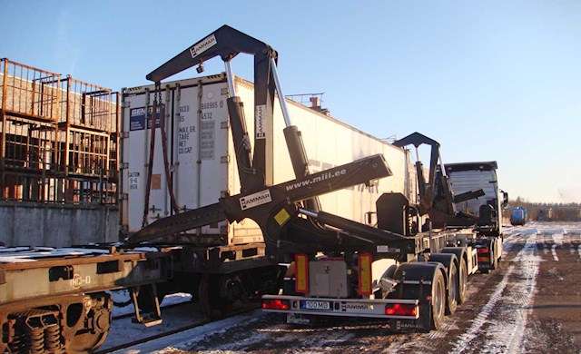 Hammar 195 Sideloader Railwagon