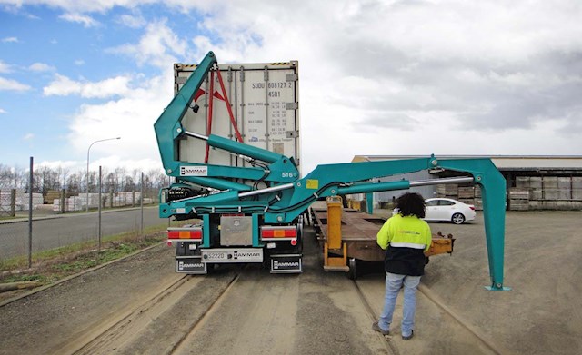 Sideloader 155 Train Wagon