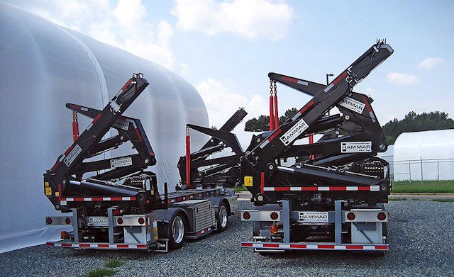 Two 151 Sideloader trailers