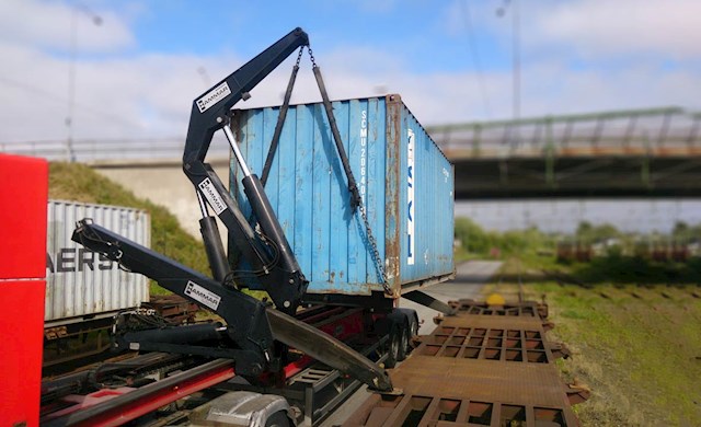 Hammar 151 Sidelifter Railwagon