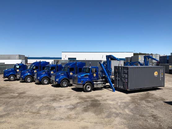 Hammar 140 container sideloader Canada