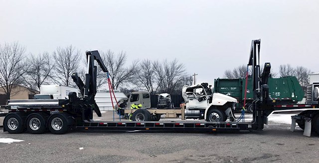 Sideloader Wrecker Recovery