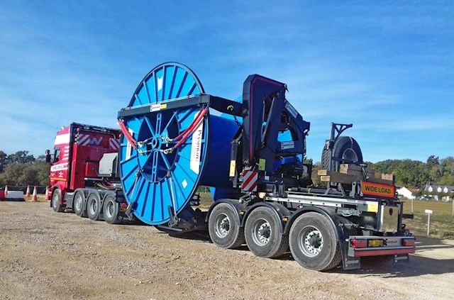 Hammar Cable Drum Transport