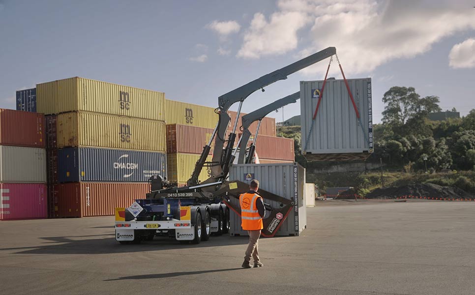 Hammar500 Sideloader Container Swap