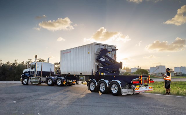 Sideloader Container Australia