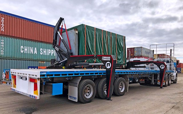 Sideloader 20Ft Container Transfer