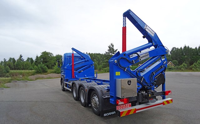 Hammar 180 sidelifter Unloaded