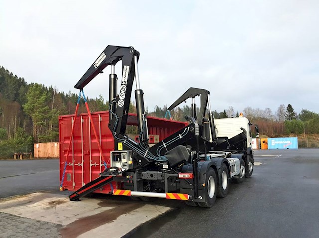 Hammar 180 sidelifter Stacking Capacity