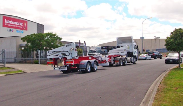 Hammar 130 Sidelifter Unloaded