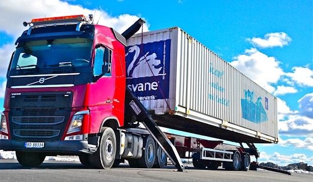 Hammar 130 Sideloader 2 Crane