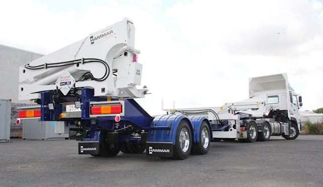 Hammar 130 Sideloader Unloaded