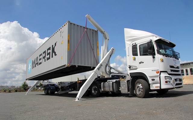 Hammar 130 Swinglift 40Ft 3 Crane