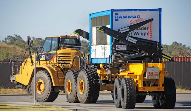 Sidelifter Dumper Transport
