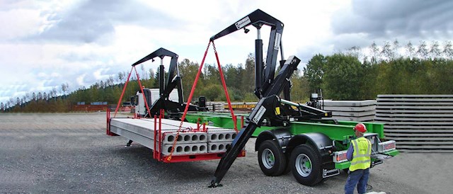 Sideloader Construction Industry Main