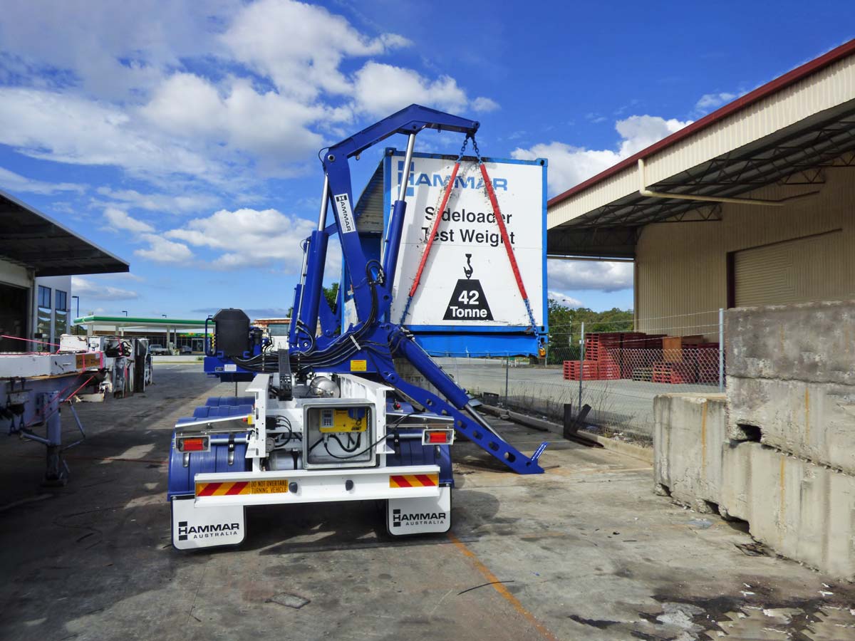 Sideloader Testlift Australia