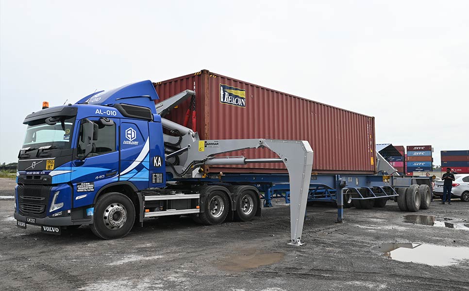 Sideloader 119 Transfer Volvo