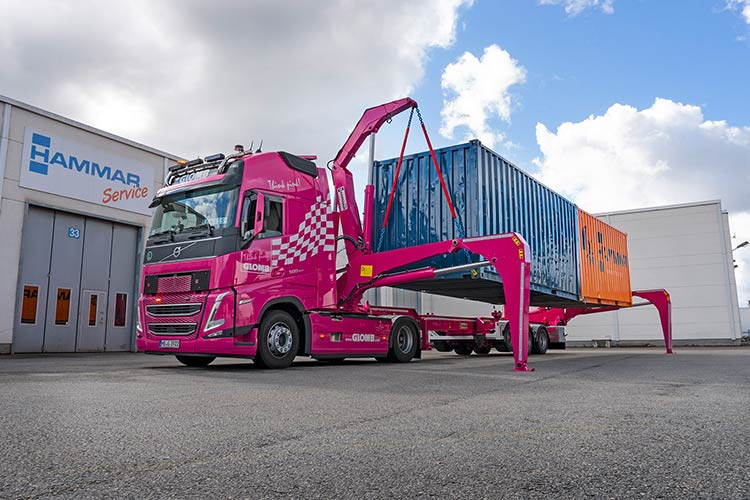 Hammar IAA Sideloader 2X20 Lifting