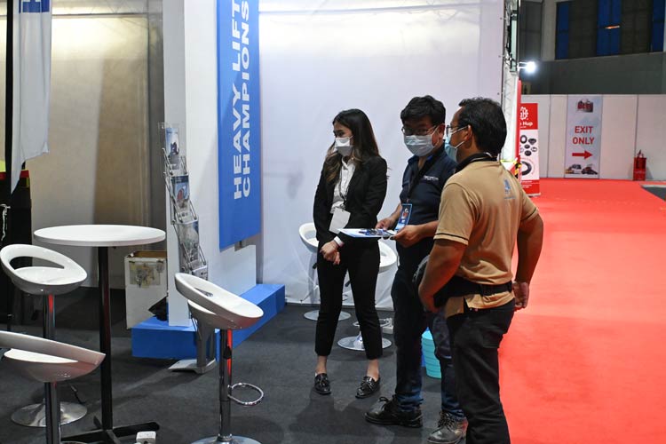 At MCVE 2022 Hammar Staff+Visitor