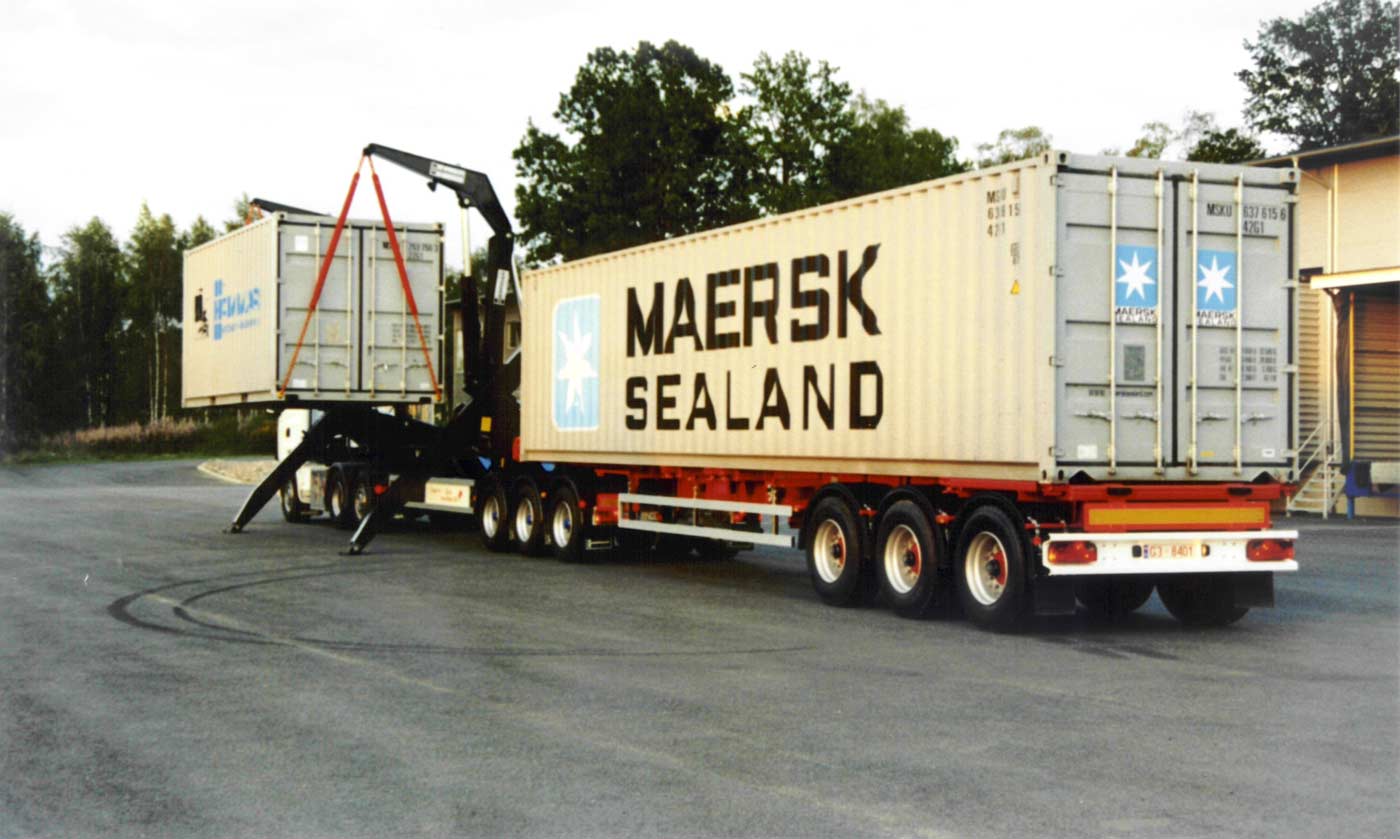 Hammar Sideloader Double Chassis Introduced