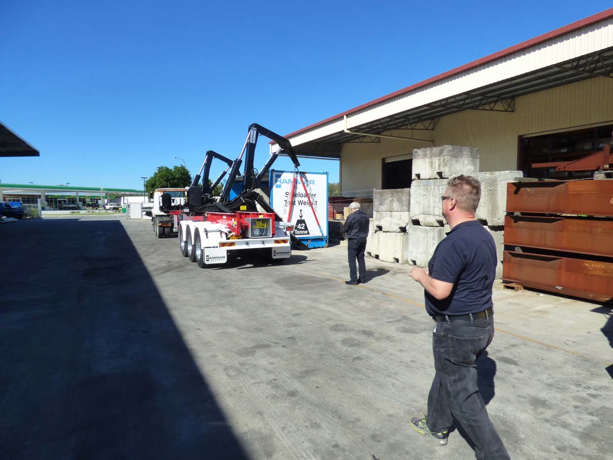 Sideloader Operator Training Australia
